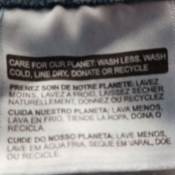 Levi's Jean's 501 27 x 30 Size 4 - 6 US Blue Zip Fly Skinny Stretch - Picture 8 of 8